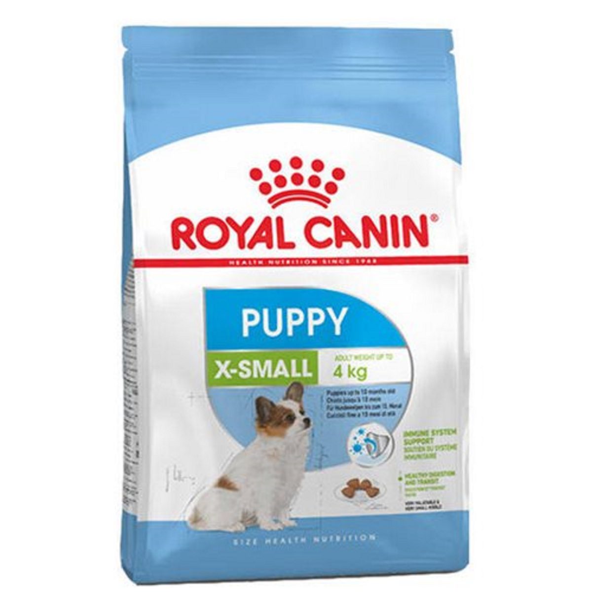 غذای خشک سگ رویال کنین مدل ایکس اسمال پاپی ROYAL CANIN X-SMALL PUPPY 3 KG