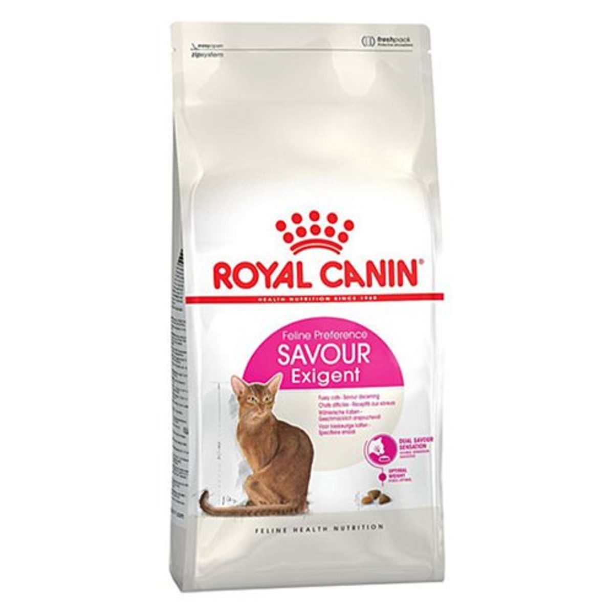 غذای خشک گربه رویال کنین مدل سابور اکسیجنت ROYAL CANIN SAVOUR Exigent 400 G