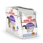 غذای پوچ گربه مدل استرلایزد ژلی رویال کنین  12* ROYAL CANIN STERILISED JELLY  85