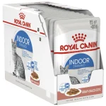 غذای پوچ گربه رویال کنین مدل ایندور استرلایزد گروی ROYAL CANIN INDOOR STERILISED GARVY 85 *12 G