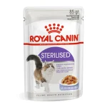 پوچ استرلایزد رویال کنین مدل ژلی گربه ROYAL CANIN STERILISED JELLY 85 G