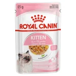 غذای پوچ بچه گربه مدل کیتن ژلی  ROYAL CANIN KITTEN JELLY 85 G
