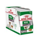 غذای پوچ سگ رویال کنین مدل مینی اجینگ +12 ROYAL CANIN MINI Ageing +12  85*12 G