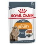 غذای پوچ گربه رویال کنین مدل بیوتی گروی ROYAL CANIN INTENSE BEAUTY GRAVY 85 G