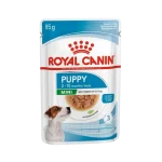 غذای پوچ سگ رویال کنین مدل مینی پاپی ROYAL CANIN MINI PUPPY 85  G