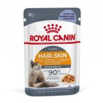 غذای پوچ گربه رویال کنین مدل هیر اند اسکین ژلی ROYAL CANIN HAIR AND SKIN JELLY 85 G