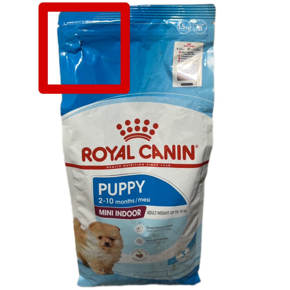 غذای خشک سگ رویال کنین مدل مینی ایندور پاپی ROYAL CANIN MINI INDOOR PUPPY 1/5 KG(مخدوش) - Image 2