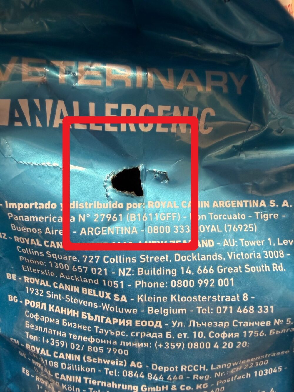 غذای خشک درمانی گربه رویال کنین مدل آنالژنیک ROYAI CANIN ANALLERGENIC 2 KG(مخدوش) - Image 2
