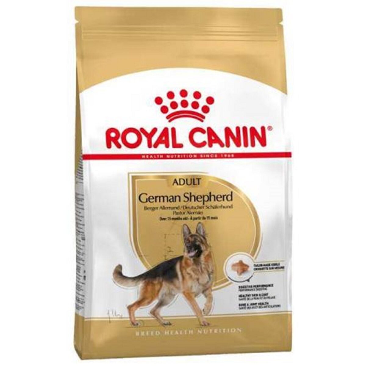 غذای خشک سگ رویال کنین ژرمن شپرد ROYAL CANIN ADULT German Shepherd 11 KG (مخدوش)