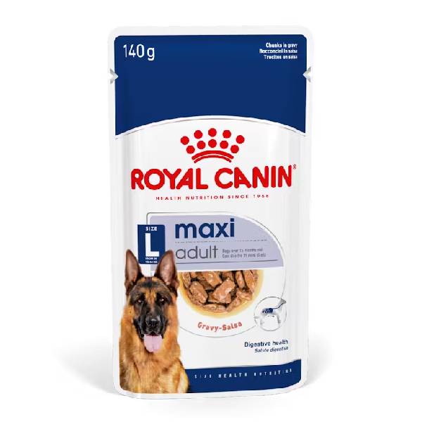 پوچ-مکسی-ادالت پوچ سگ رویال کنین ماکسی ادالت ROYAL CANIN MAXI ADULT وزن 140G - Image 1
