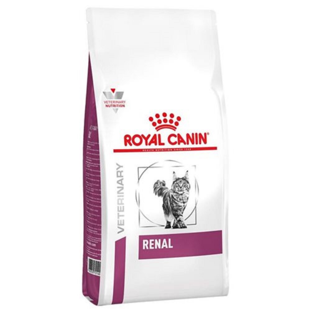 غذای خشک درمانی گربه رویال کنین مدل رنال ROYAL CANIN RENAL 2 KG ( مخدوش )