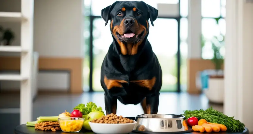 غذای سگ روتوایلر