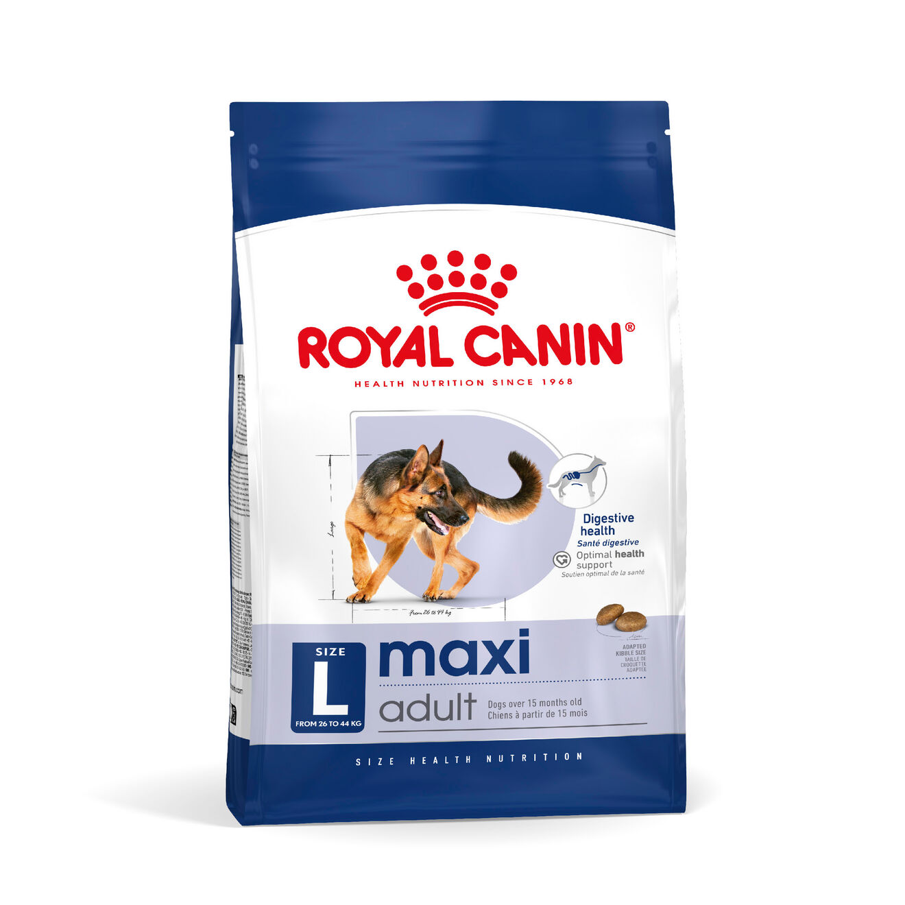 1214 غذای سگ رویال کنین مدل ماکسی ادلت ROYAL CANIN MAXI Adult 15 KG (مخدوش) - Image 1