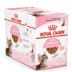 غذای پوچ بچه گربه مدل کیتن استرلایزد گروی ROYAL CANIN KITTEN STERILISED GRAVY 85 * 12 G