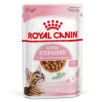 غذای پوچ بچه گربه رویال کنین مدل کیتن استرلایزد گروی ROYAL CANIN KITTEN STERILISED GRAVY 85  G