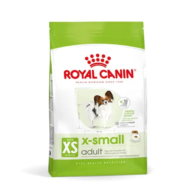 12597 غذای خشک سگ رویال کنین ایکس اسمال ادالت ROYAL CANIN XSMALL ADULT 1/5KG - Image 1