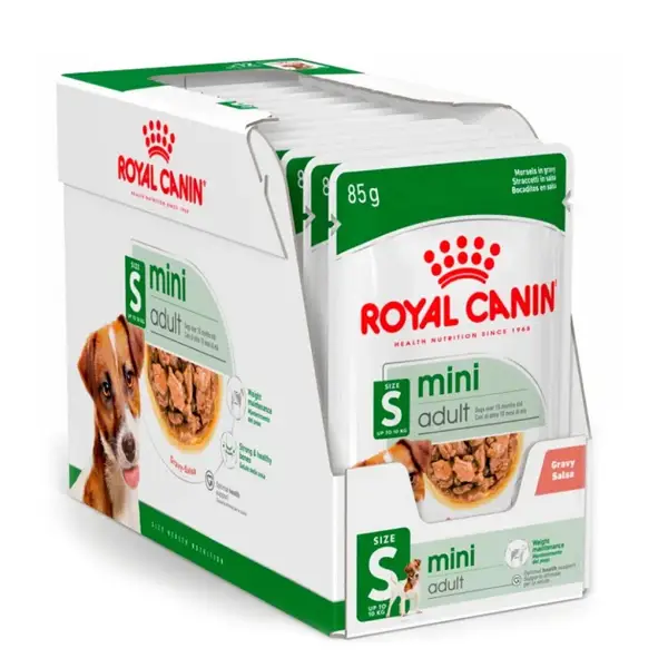 غذای پوچ سگ رویال کنین مینی ادالت ROYAL CANIN MINI ADULT 12 * 85G - Image 1