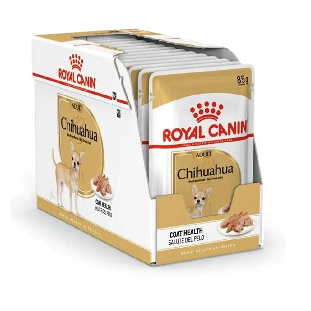 23 غذای پوچ سگ رویال کنین شی هوا هوا ادالت ROYAL CANIN CHIHUAHUA ADULT 12 * 85G - Image 1