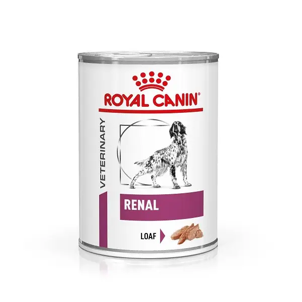 غذای کنسرو درمانی سگ رویال کنین رنال ROYAL CANIN RENAL 410G - Image 1