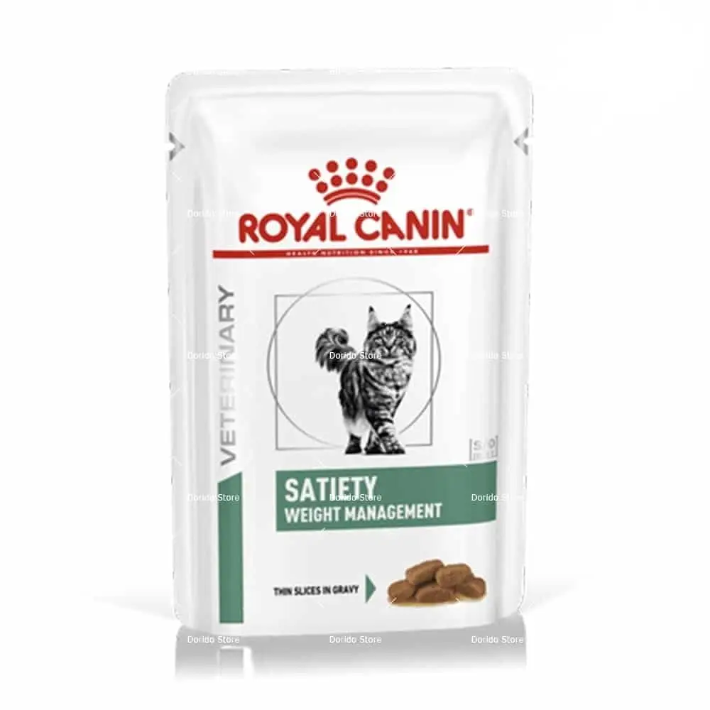 1212 غذای پوچ گربه رویال کنین ستیتی ROYAL CANIN SATIETY WEIGHT MANAGEMENT 85G - Image 1