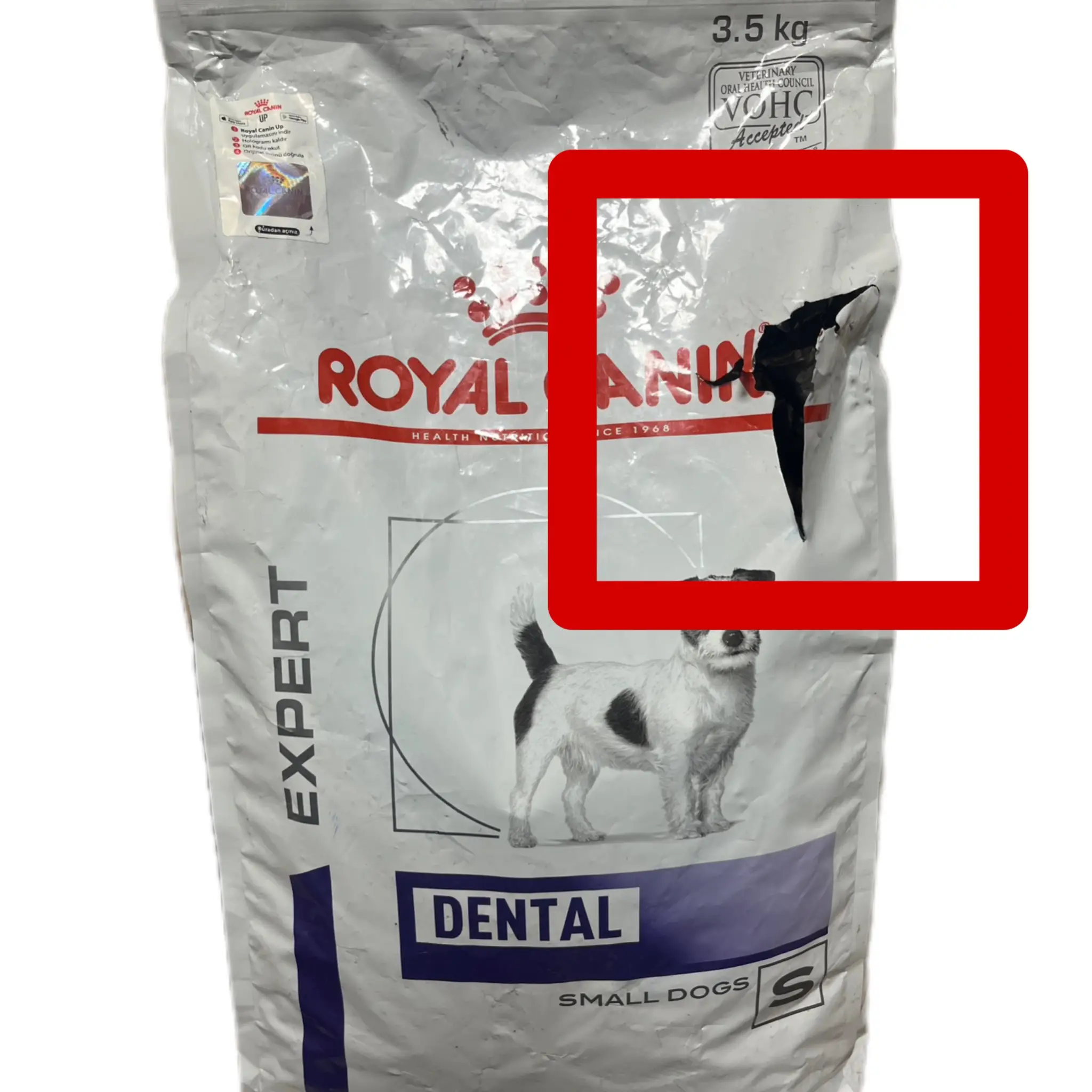 غذای درمانی سگ رویال کنین دنتال اسمال ROYAL CANIN DENTAL SMALL 3/5KG (مخدوش) - Image 2