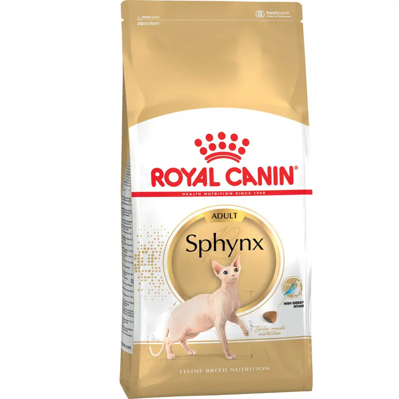 اسفینیکس غذای خشک گربه رویال کنین اسفینیکس ادالت ROYAL CANIN SPHYNX ADULT 2KG - Image 1